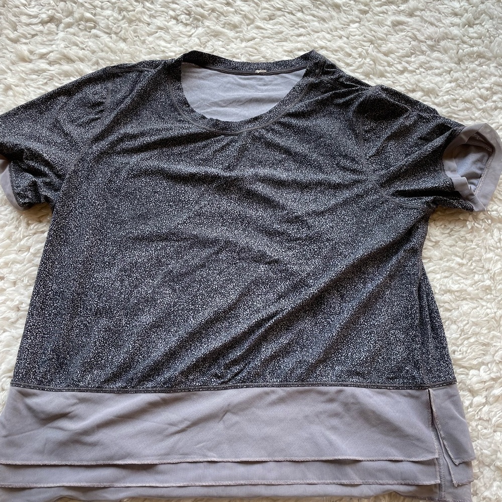 Lululemon Ruffle Athletic Top - Picture 2 of 3